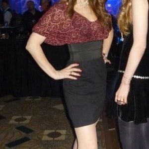 Luxurious LaRok Dress dollman sleeve combination.